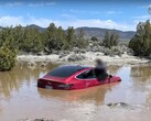 La FSD de Tesla a conduit cette Model 3 particulière dans une tombe aquatique. (Source de l'image : Wham Baam Teslacam sur YouTube)