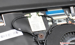 Le module Intel Wireless-AC 9560 du Lenovo S940.
