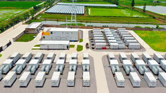 La capacité prévue du système de batteries sodium-ion est de 200 MWh (Source de l'image : HiNa)