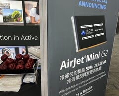 Frore Systems au salon Computex à Taipei. (Source de l&#039;image : Andreas Sebayang/Notebookcheck.com)