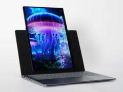 Le concept ThinkBook Project Vivo de Lenovo, illustré. (Source de l&#039;image : Lenovo)