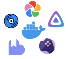 Quel que soit le type de média, il existe des conteneurs Docker pour vous aider à auto-héberger et à gérer presque tous les types de médias, tous accessibles depuis n'importe quel appareil via un navigateur. (Source de l'image : Notebookcheck)