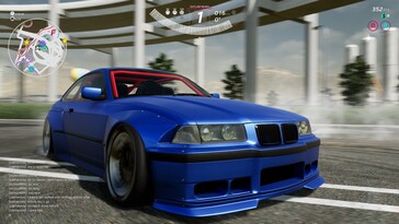 Sur la photo : une capture d'écran du jeu « OverDrift Festival ».