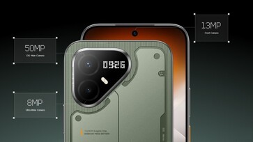 Le Pova 8 Pro est équipé d'un appareil photo principal de 50 MP