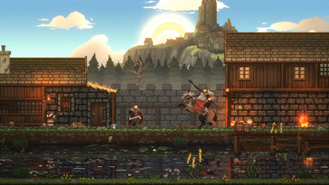 Une image représentant deux personnages de Sons of Valhalla.