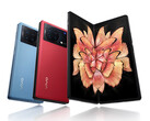 Le X Fold Plus est disponible en trois couleurs et deux configurations de mémoire. (Image source : Vivo)