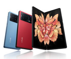 Le X Fold Plus est disponible en trois couleurs et deux configurations de mémoire. (Image source : Vivo)