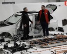 La BMW iX3 a été démontée après le test de longue durée et près de 62 000 miles