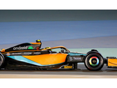 La nouvelle voiture de course F1 portant la marque Google. (Source : McLaren)