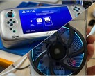 PS4 Portable V2 équipée d'un ventilateur GTX 750 à l'arrière.