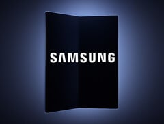 Jusqu&#039;à présent, Samsung n&#039;a partagé qu&#039;une silhouette d&#039;un futur Galaxy pliable. (Source de l&#039;image : Samsung - édité)