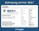 Une des dernières demandes de marque de Samsung. (Source : EUIPO via LetsGoDigital)