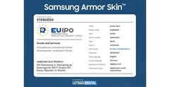 Une des dernières demandes de marque de Samsung. (Source : EUIPO via LetsGoDigital)