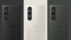 Le Xperia 1 V est disponible en trois coloris. (Source de l&#039;image : Sony)