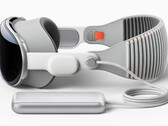 Applele Vision Pro (2e génération) devrait présenter un design similaire à celui de son prédécesseur. (Source : Apple)