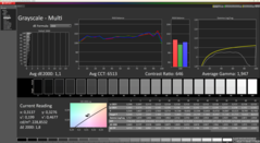 Niveaux de gris calibrés