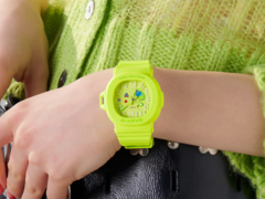 Casio a lancé quatre nouvelles montres de la série G-Shock BGA10 (BGA-3A en photo) aux États-Unis. (Source de l'image : Casio)