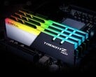 G.Skill Trident Z Neo Series DDR4 RAM installée sur la carte mère (Image source : G.Skill with edits)