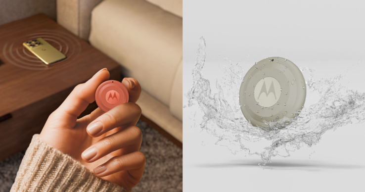Le Moto Tag 2 est disponible en deux coloris : Pantone Arabesque et Pantone Laurel Oak. (Source de l'image : Motorola)