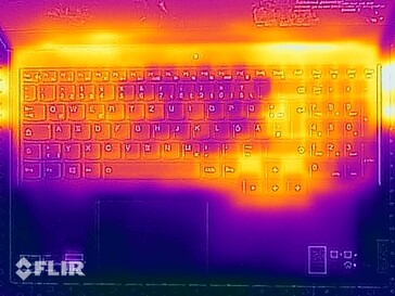 Test de résistance aux températures de surface (haut)