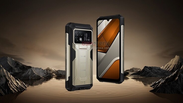 Le "Doogee S200 Max" en or. (Source : GSMArena)