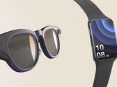 Le nouveau design de référence du bracelet AR, avec une paire de lunettes Goertek. (Source : Goertek)