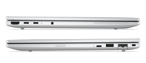 L'EliteBook 8 G2a 14 avec sa connexion Ethernet RJ45 en option.