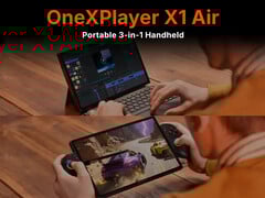 One-Netbook propose le OneXPlayer X1 Air en deux variantes de processeur. (Source de l&#039;image : One-Netbook)