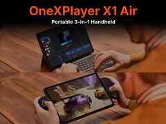 One-Netbook propose le OneXPlayer X1 Air en deux variantes de processeur. (Source de l'image : One-Netbook)
