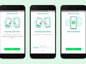 WhatApp permet désormais de transférer l'historique des chats d'iOS vers un appareil Samsung Android. (Image Source : WhatsApp)