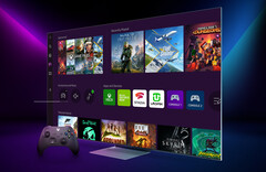 Le téléviseur QN100B Neo QLED est livré avec Samsung Gaming Hub, qui comprend pour l'instant Google Stadia. (Image source : Samsung)