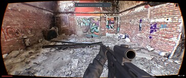 Ci-contre : Capture d'écran de la démo 3D Gaussian Splatting basée sur un navigateur.
