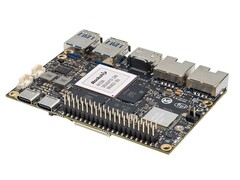 Banana Pi a intégré beaucoup de matériel dans le format compact du BPI-M7. (Source de l'image : Banana Pi)