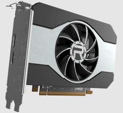 Carte vidéo AMD Radeon RX 6500 XT, design de référence (Source : AMD)