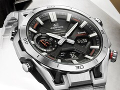 Casio a lancé les montres Edifice Sospensione ECB-2300D (photo) en Europe. (Source de l'image : Casio)