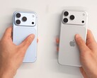 L'iPhone 18 Pro d'Apple (à gauche) et l'iPhone 18 Pro Max (à droite) pèsent respectivement 211 g et 249 g.