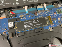 Le SSD M.2 peut être remplacé.
