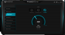 PredatorSense - Turbo GPU.