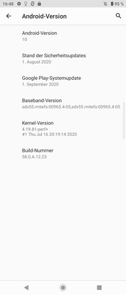 Logiciel Sony Xperia 5 II