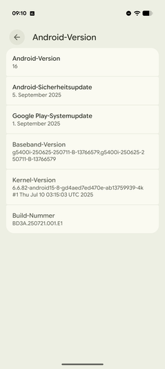 Android version