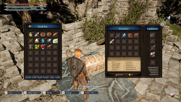 Photo : une capture d'écran du jeu Sunken Realms.
