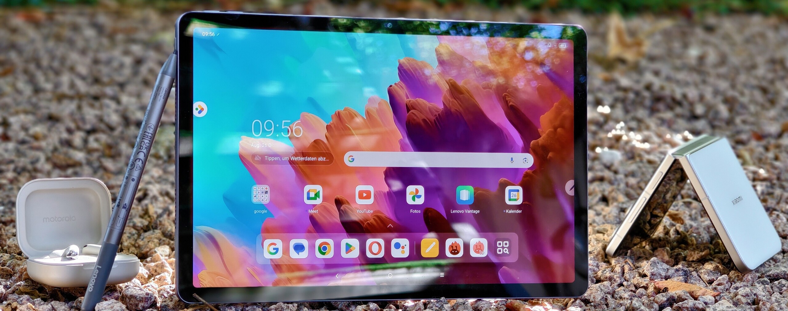 Test de la tablette Lenovo Idea Tab (image : Marcus Herbrich)
