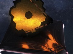 Le télescope spatial James Webb a découvert sa première exoplanète. (Source de l'image : NASA/Adriana Manrique Gutierrez)