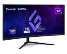 Le moniteur de jeu VX3418C-2K est incurvé et ultra-large (Source de l'image : ViewSonic)