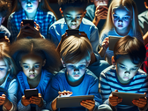 Le gouverneur de Floride, M. DeSantis, protège les jeunes enfants des médias sociaux addictifs et nocifs grâce à une nouvelle loi. (Source : image AI Dall-E 3)