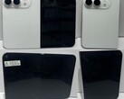 Une fuite montrant un modèle de l'iPhone Ultra en version blanche.