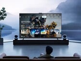 Le Smart Screen V 2022 est disponible dans des variantes de 65 et 75 pouces. (Image source : Huawei)