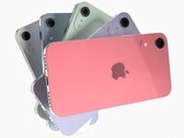 Les rendus conceptuels de l'iPhone SE 3 ( Apple ) réalisés par des fans le montrent dans une gamme de couleurs vives. (Image source : ConceptsiPhone)