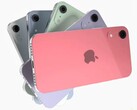 Les rendus conceptuels de l'iPhone SE 3 ( Apple ) réalisés par des fans le montrent dans une gamme de couleurs vives. (Image source : ConceptsiPhone)