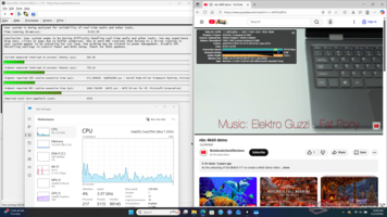 LatencyMon n'indique aucune perte d'images lors de la lecture de vidéos 4K60 et aucun problème majeur de DPC